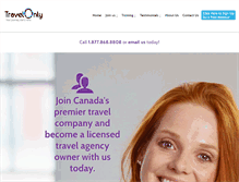 Tablet Screenshot of mytravelonly.ca